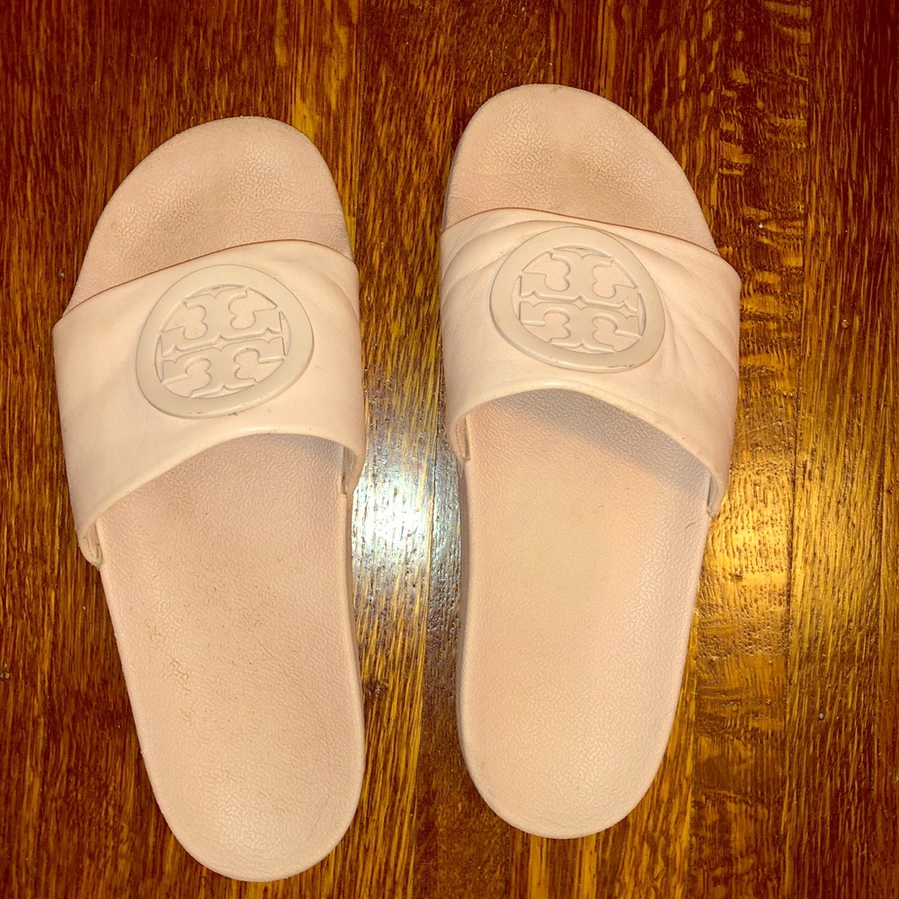 Tory Burch Lina slide sandal pink 9